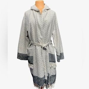 Thalassa. 200% Cotton hooded Robe